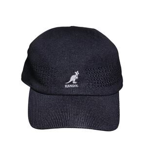 Kangol Tropic Vent Air Space Cap Black Hat Medium